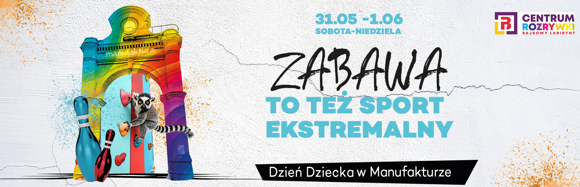 Dzień Dziecka w Manufakturze – pełen energii i barw!