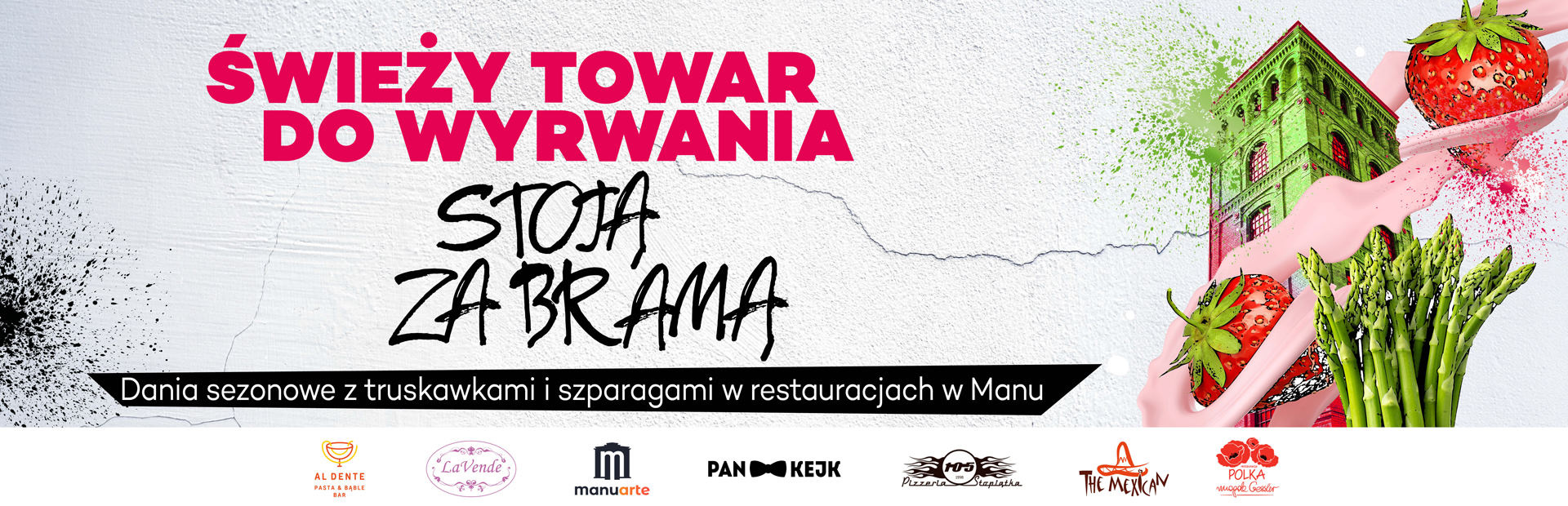Festiwal Truskawek i Szparagów w Manufakturze 