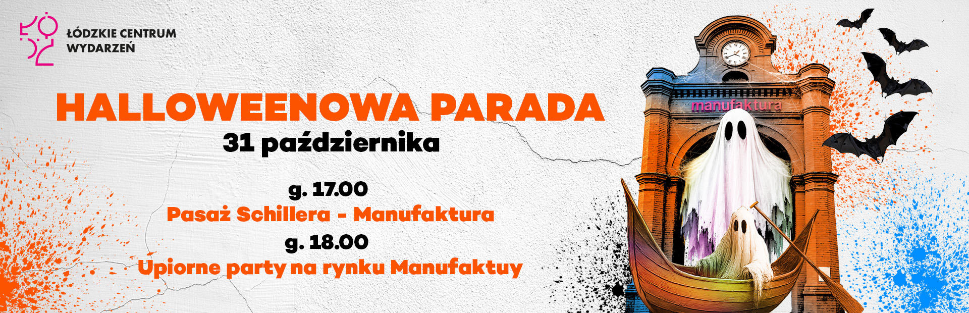 Upiorna Parada Halloweenowa w Łodzi – 31 października!