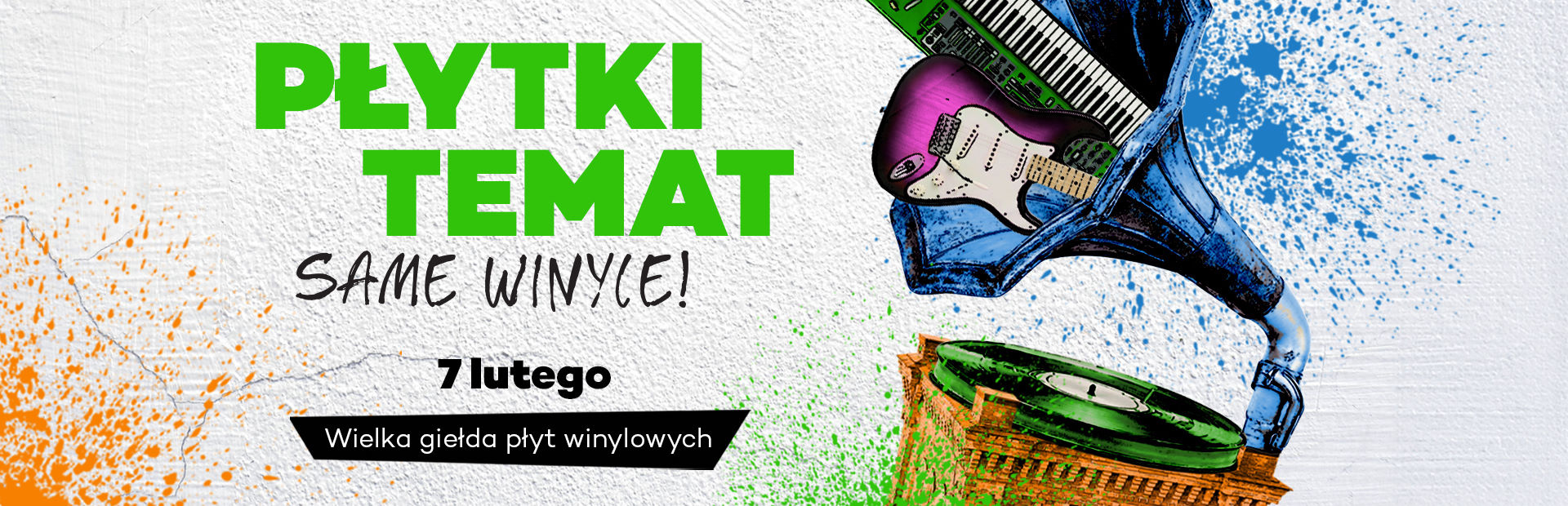 Giełda winyli w Manufakturze