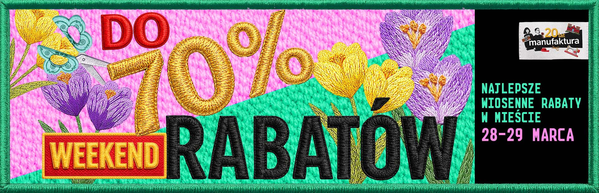 Wiosenne zakupy w Manufakturze