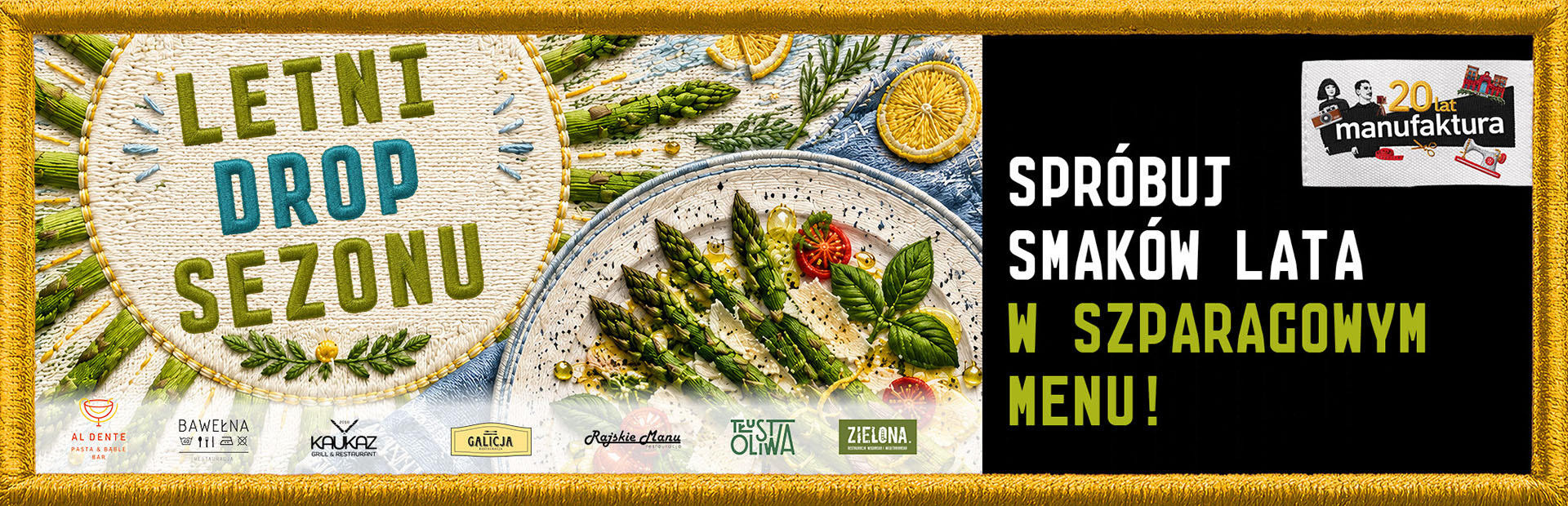 Szparagi na pierwszym planie! – sezonowy festiwal smaków w Manufakturze