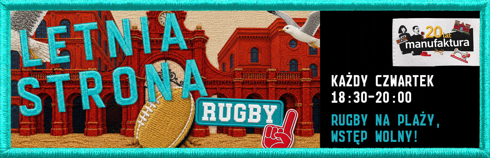 Treningi rugby na plaży