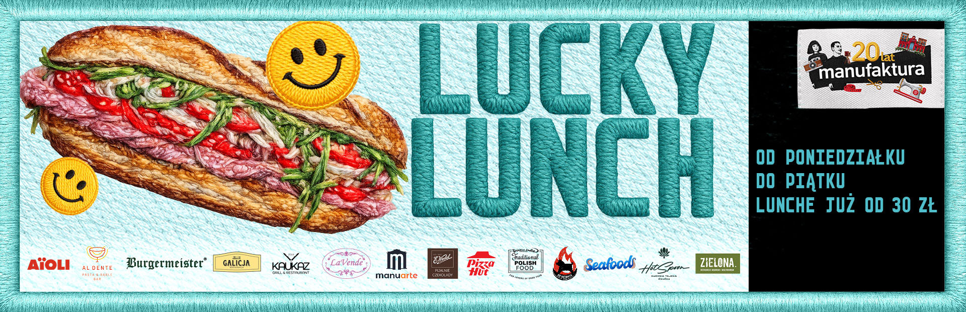 Lunche w Manufakturze