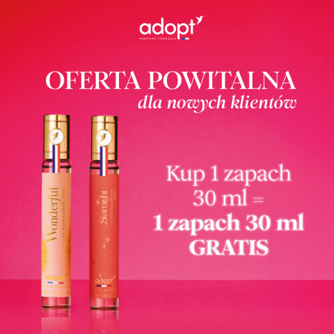 PROMOCJA 1 + 1 GRATIS W ADOPT