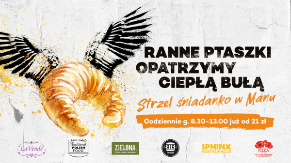 Poranna uczta w Manufakturze