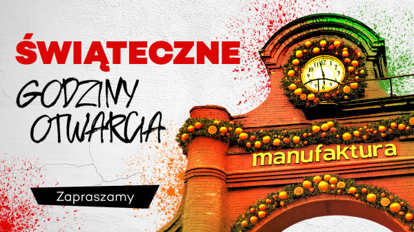 Godziny otwarcia w okresie świątecznym