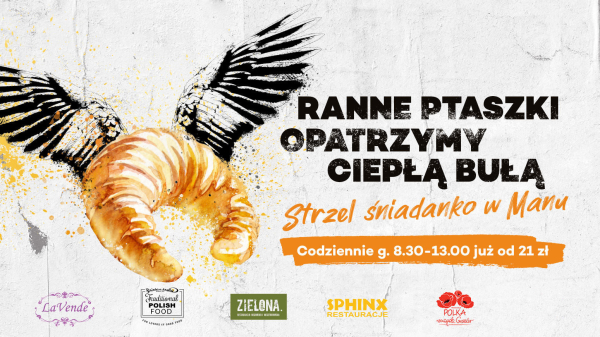 Poranna uczta w Manufakturze