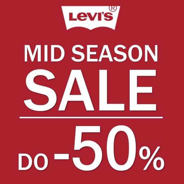 WYPRZEDAŻ MIĘDZYSEZONOWA w LEVI'S