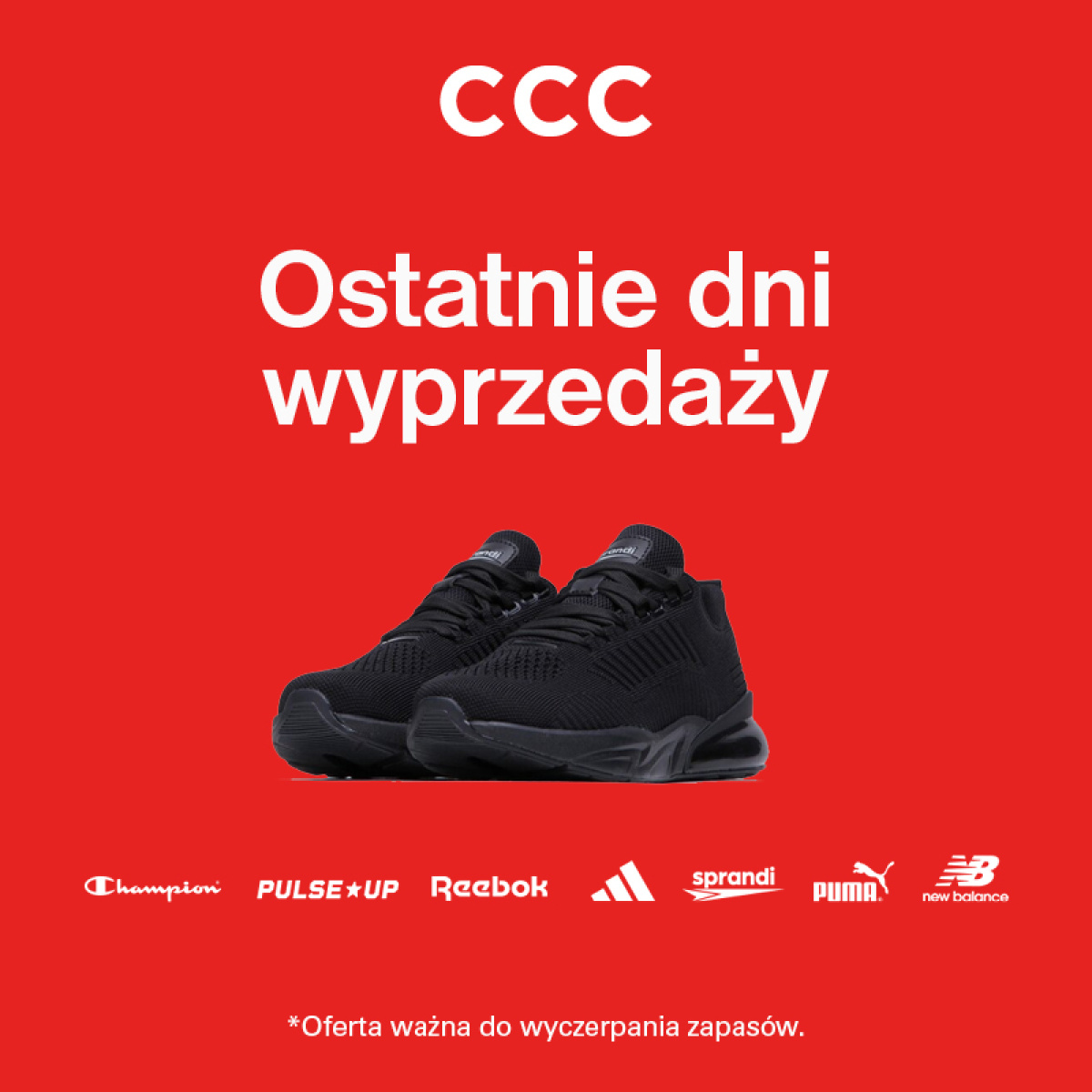  Ostatnie dni wyprzedaży w CCC!