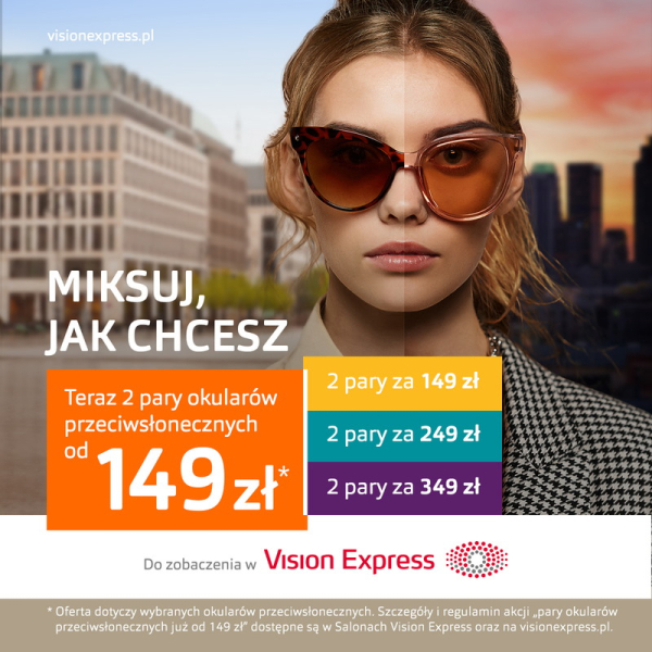 Miksuj, jak chcesz z Vision Express!