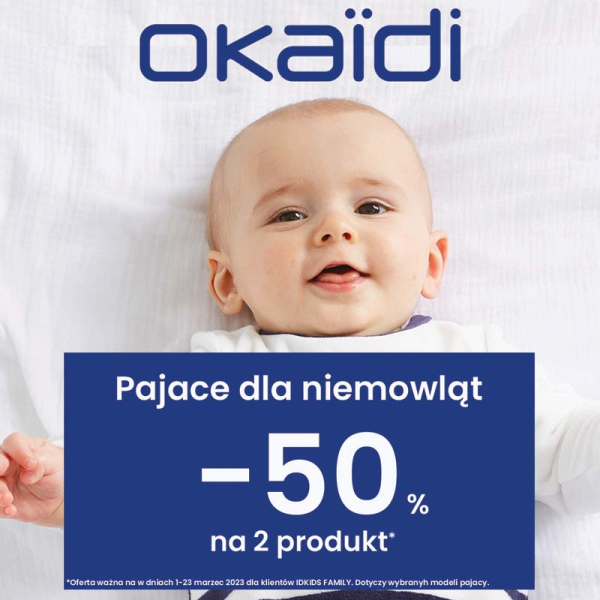 Oferta -50% na 2 pajaca w Okaidi! 