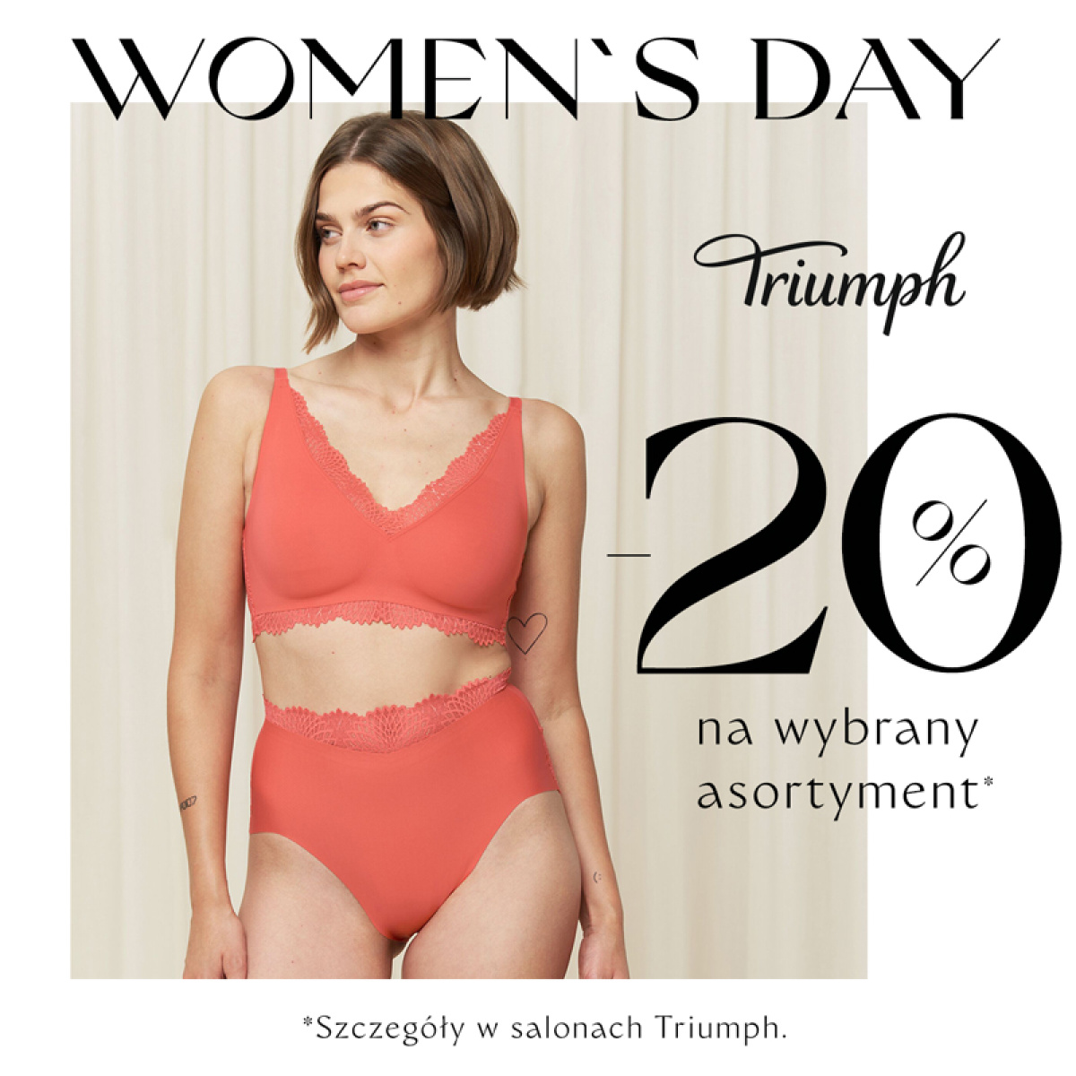 Women's Day -20 % na wybrany asortyment*