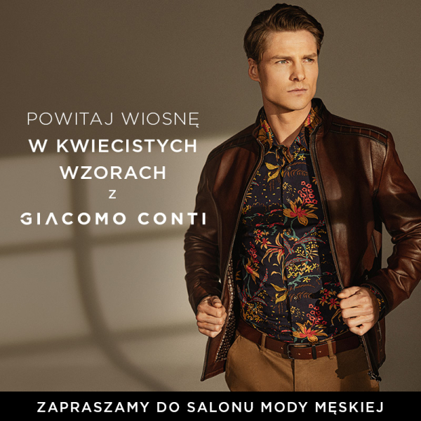 Powitaj wiosnę w kwiecistych wzorach z Giacomo Conti! 