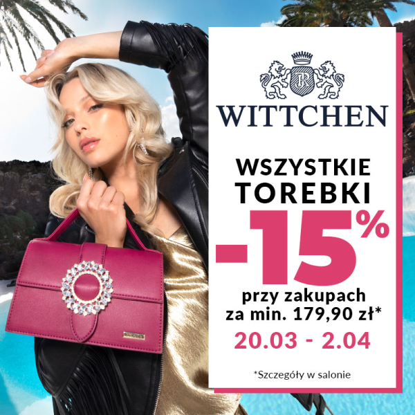 Ekstra rabat na torebki w  WITTCHEN