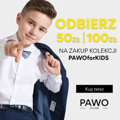 PAWOkids - odbierz 50zł | 100zł 