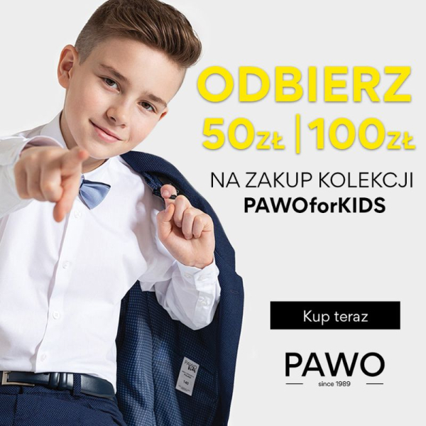 PAWOkids - odbierz 50zł | 100zł 