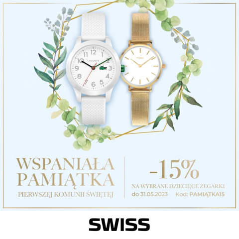KOMUNIA ŚWIĘTA W BUTIKU SWISS !