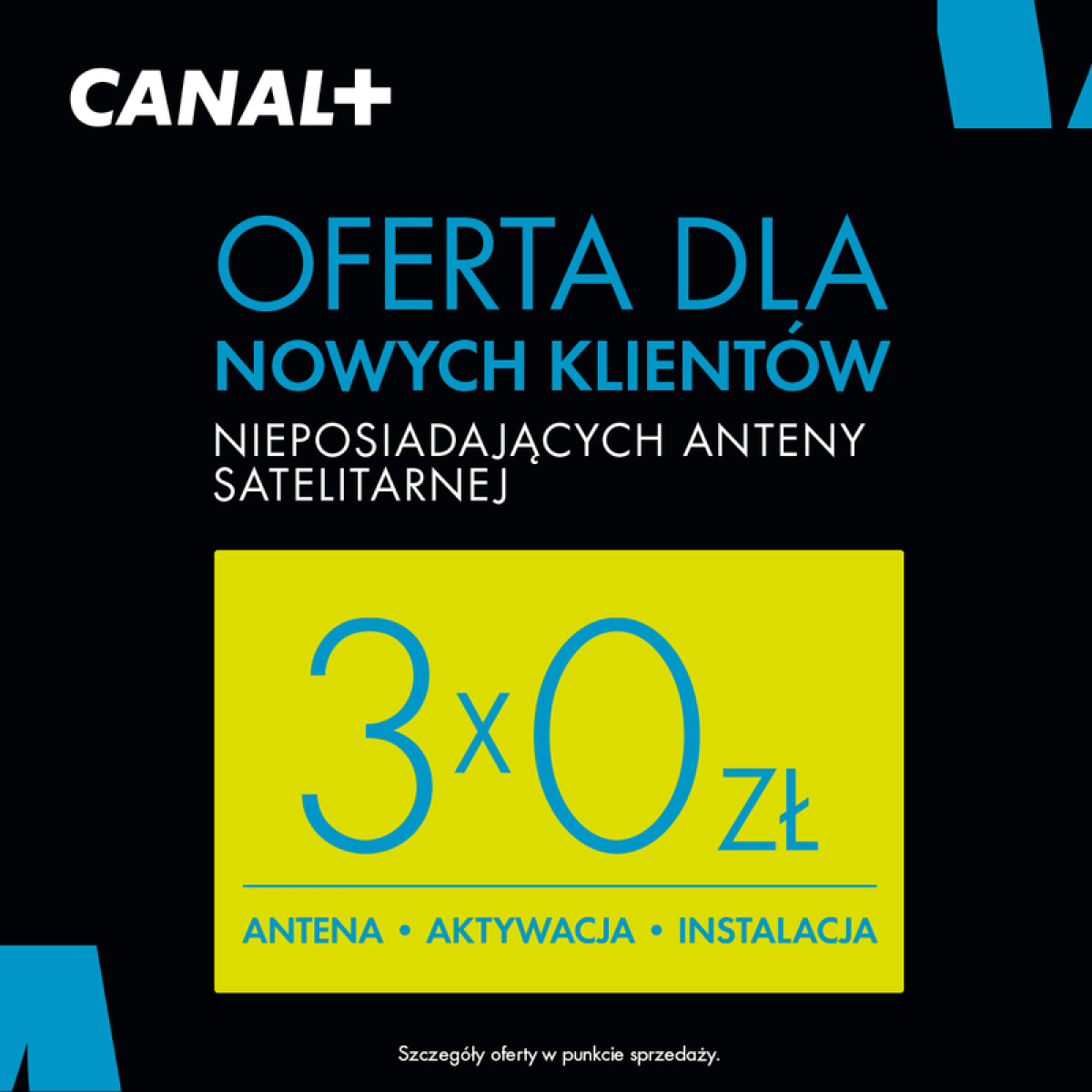 Specjalna oferta dla nowych abonentów Canal+!