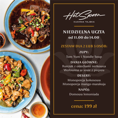 TAJSKA UCZTA W HOT SPOONIE!