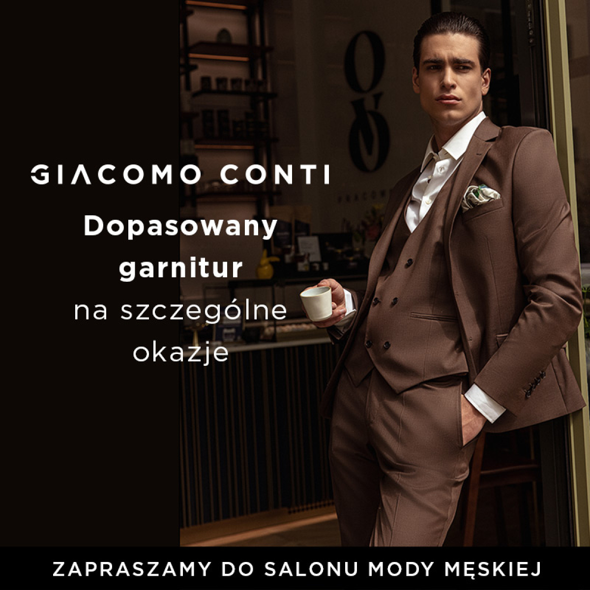 Dopasowany garnitur na szczególne okazje