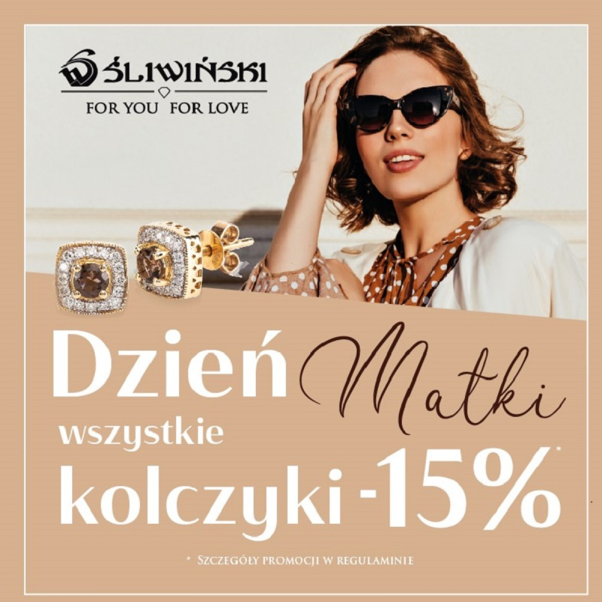 Dzień Matki -15% na kolczyki 
