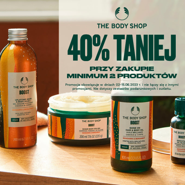 40% TANIEJ PRZY ZAKUPIE MINIMUM 2 PRODUKTÓW.