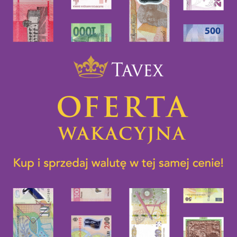 Wakacyjna promocja: wymiana walut bez spreadu