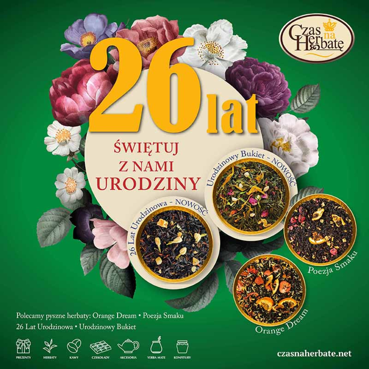 26 Urodziny Czas na Herbatę
