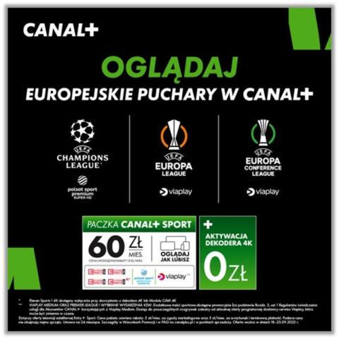 PIŁKA NA NAJWYŻSZYM POZIOMIE W CANAL+