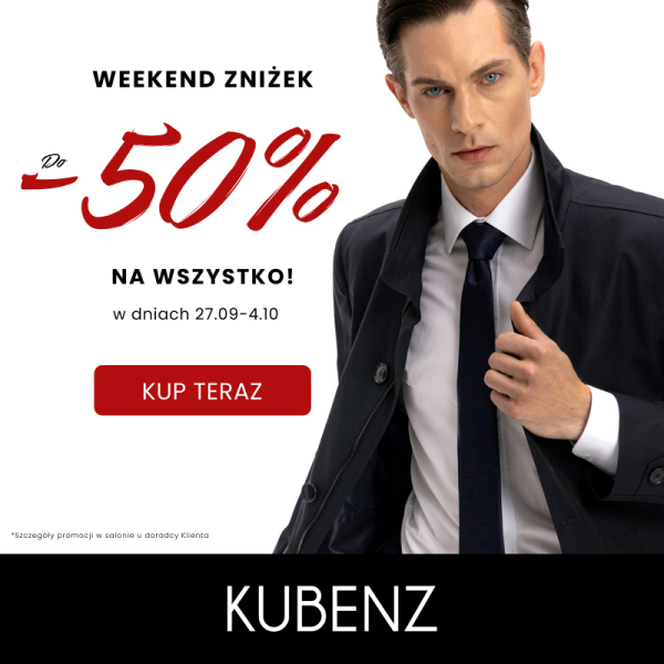 KUBENZ - Weekend zniżek