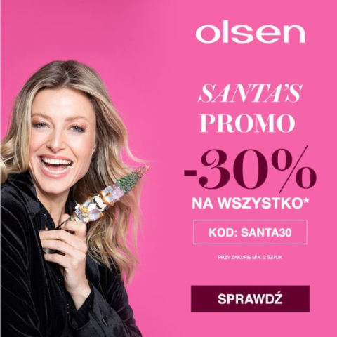 SANTA’S PROMO! MIKOŁAJKI Z OLSEN! 
