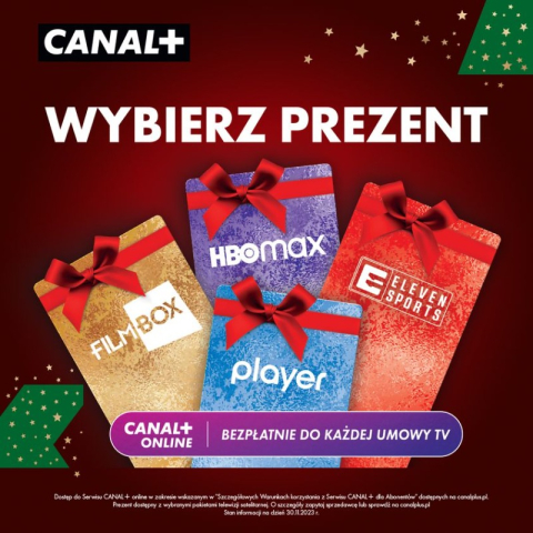 Wybierz prezent w CANAL+!