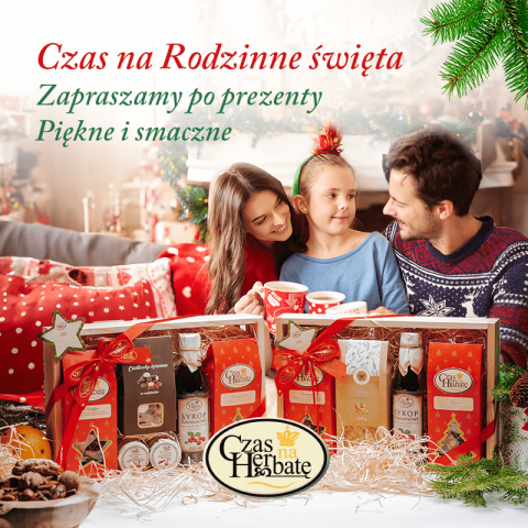 AKCJA ŚWIĄTECZNA W SALONIE CZAS NA HERBATĘ - PREZENTY ŚWIĄTECZNE