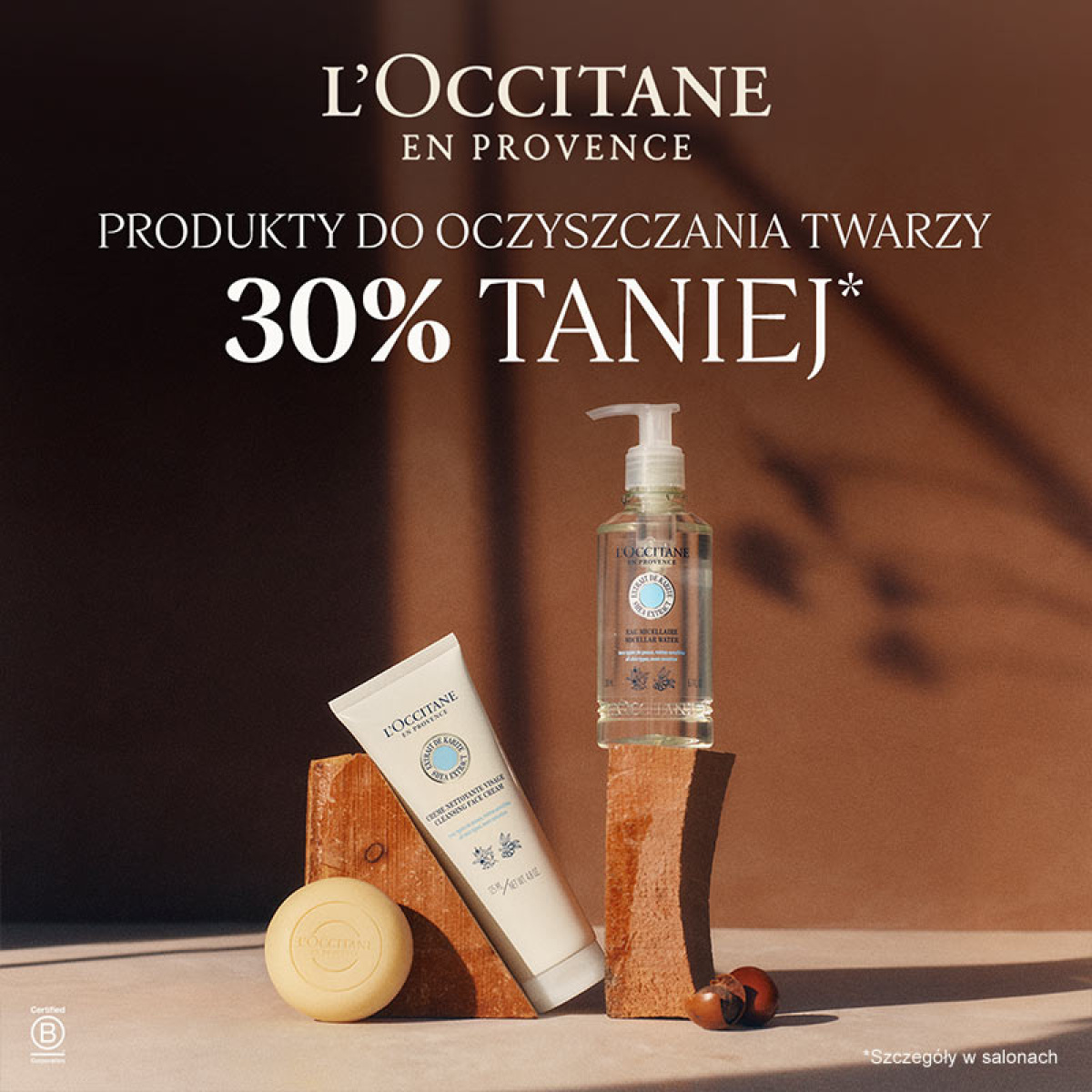 PRODUKTY DO OCZYSZCZANIA TWARZY 30% TANIEJ*