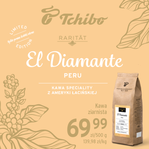 El Diamante - nowa limitowana kawa Rarität prosto z Peru