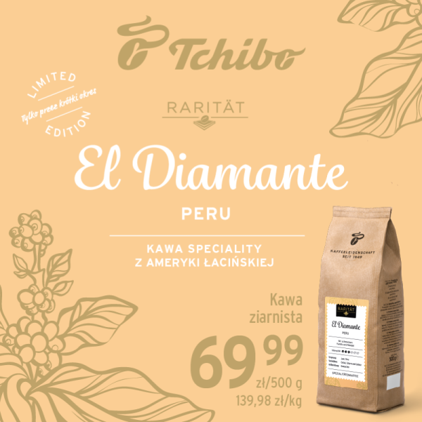 El Diamante - nowa limitowana kawa Rarität prosto z Peru