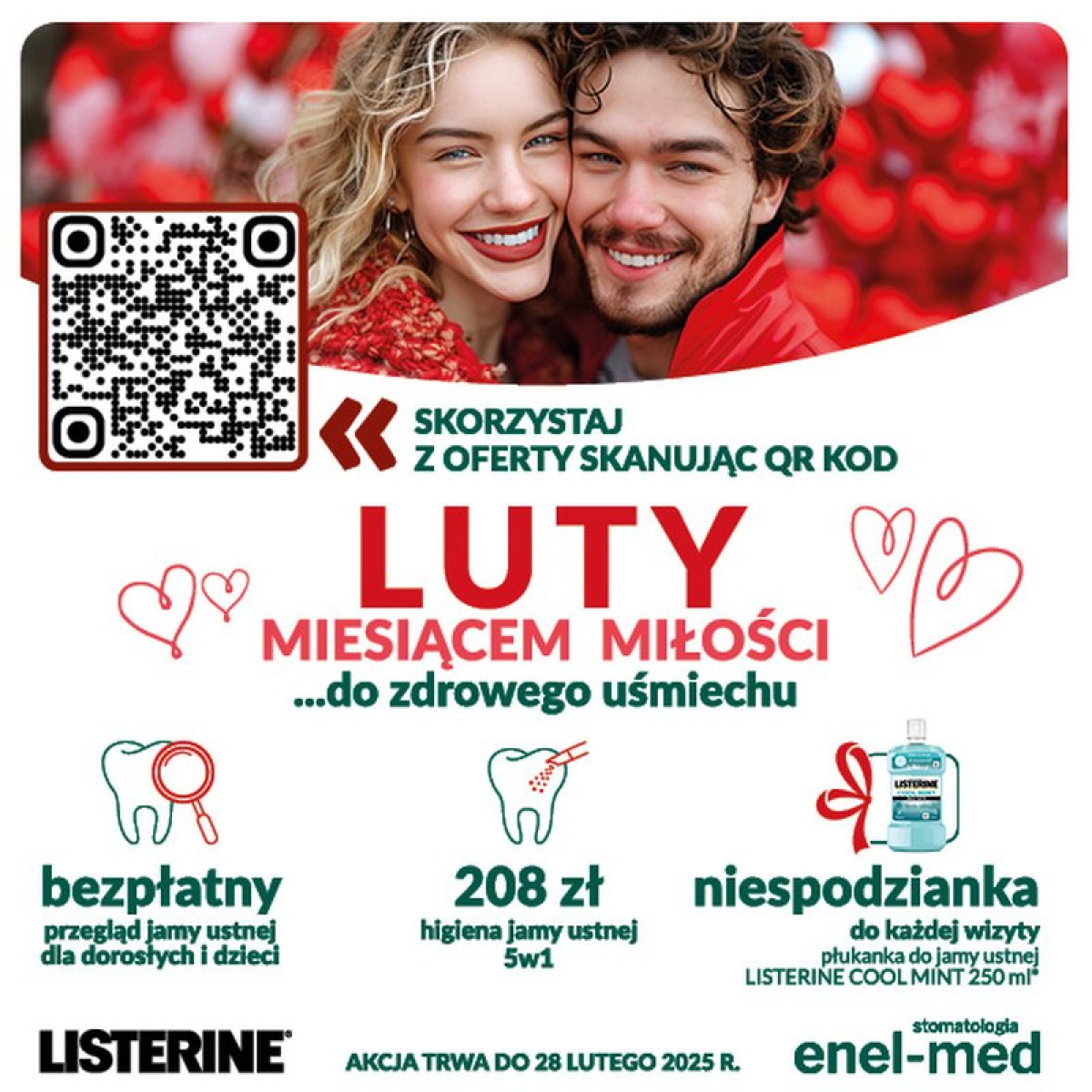 Luty miesiącem miłości do zdrowego uśmiechu ! 