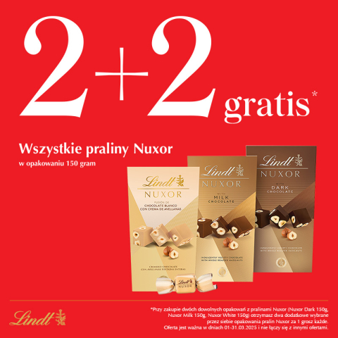 PRALINY NUXOR 2+2 GRATIS!