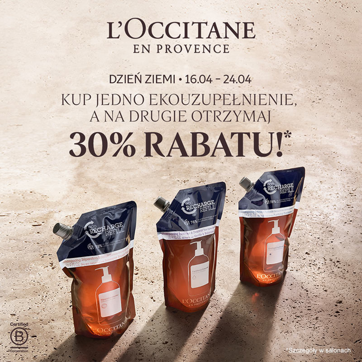 30% RABATU NA DRUGIE EKOUZUPEŁNIENIE