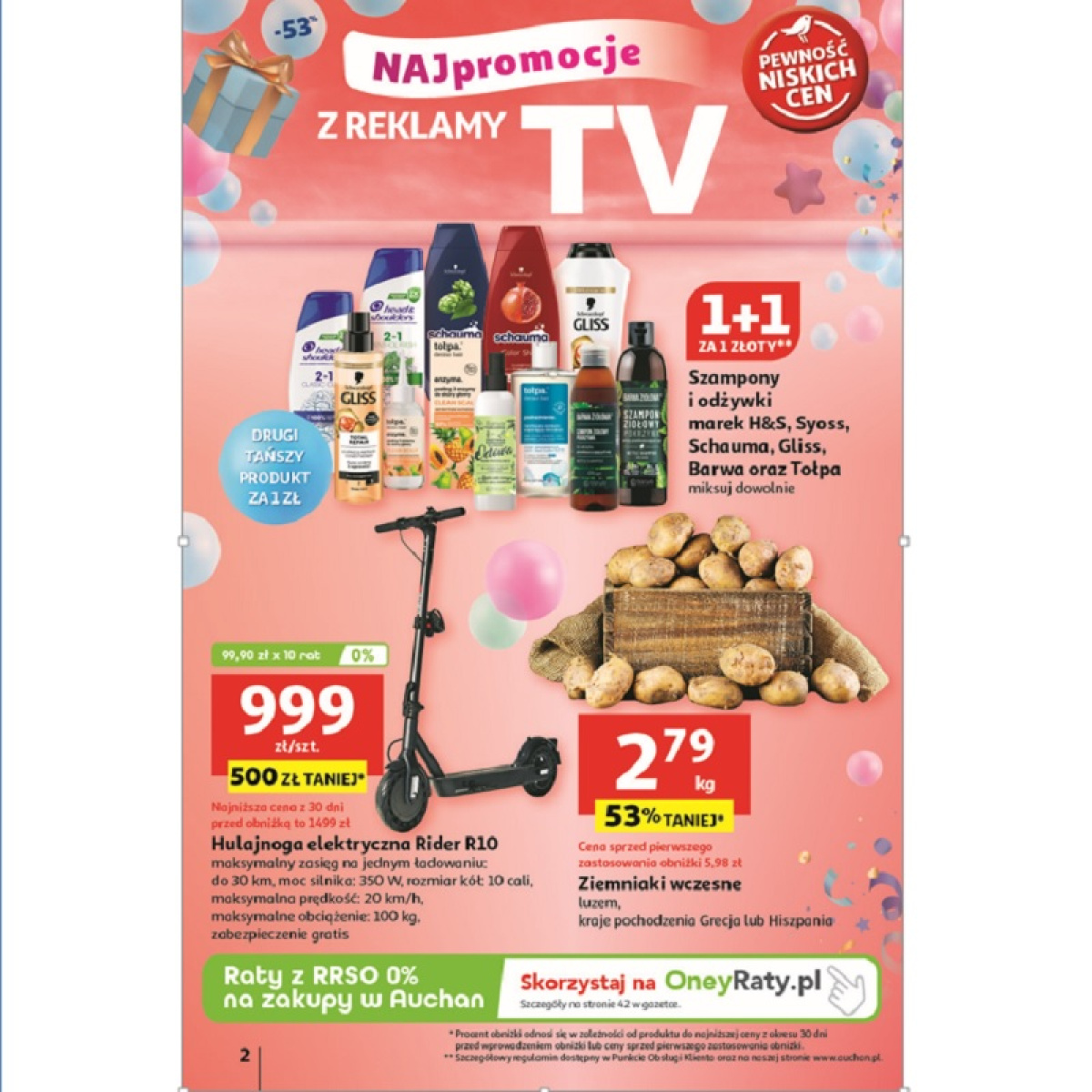 Artykuły z reklamy TV.