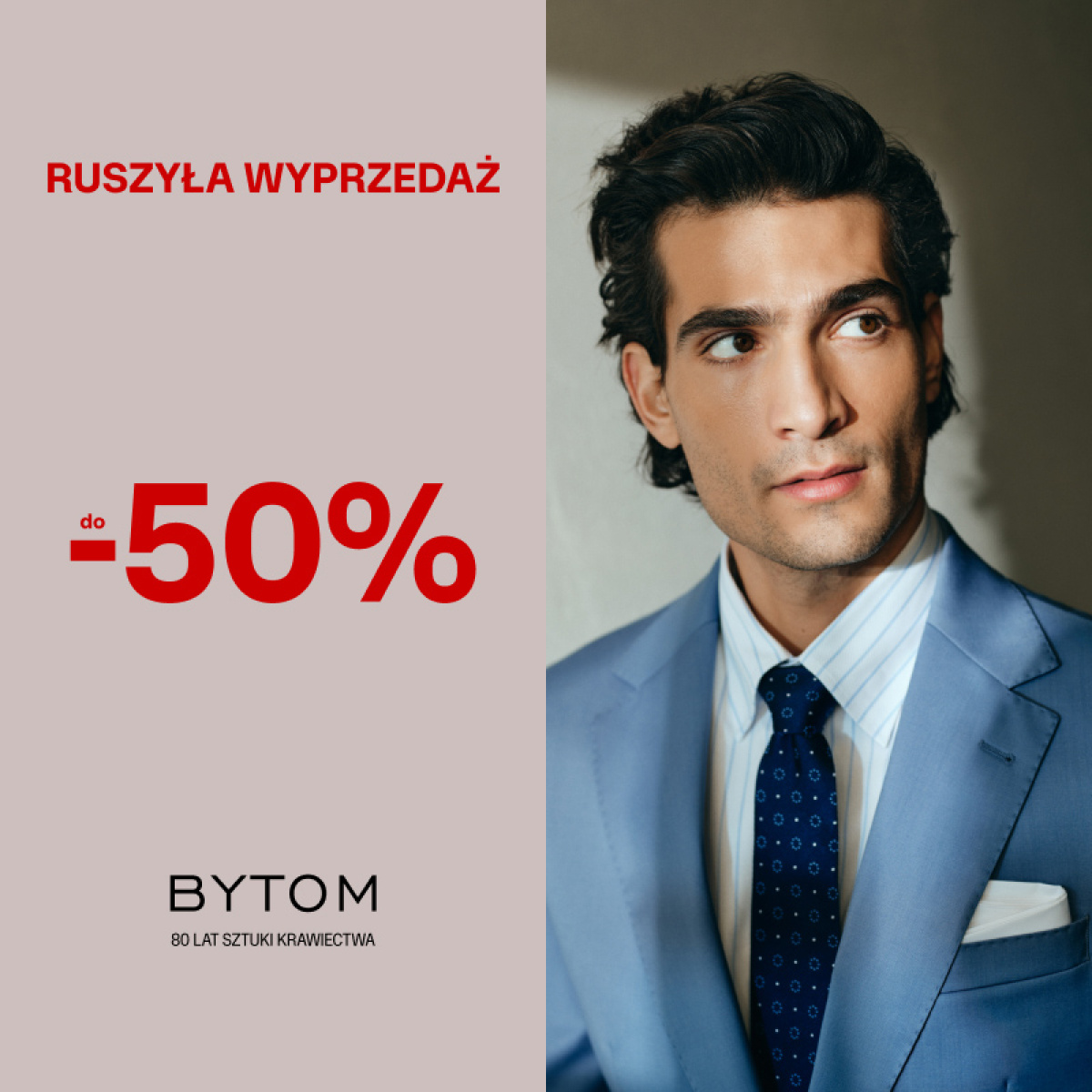 Wyprzedaż do -50%