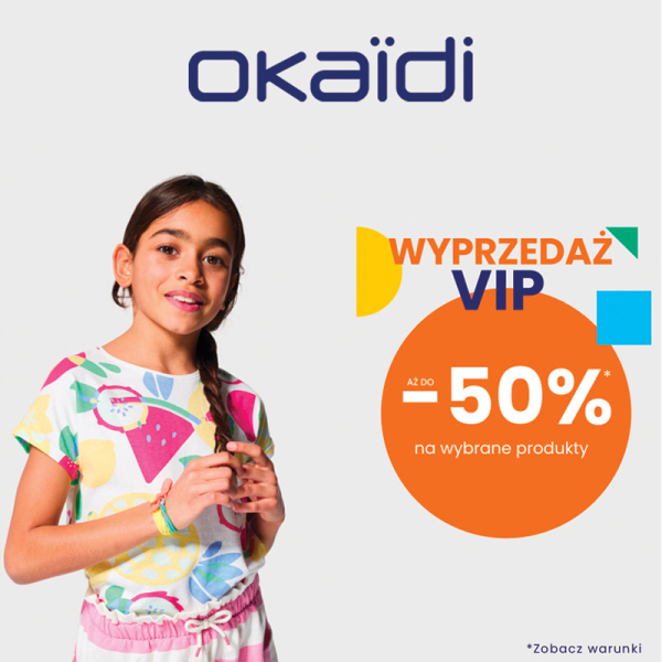 Wyprzedaż VIP aż do -50% !