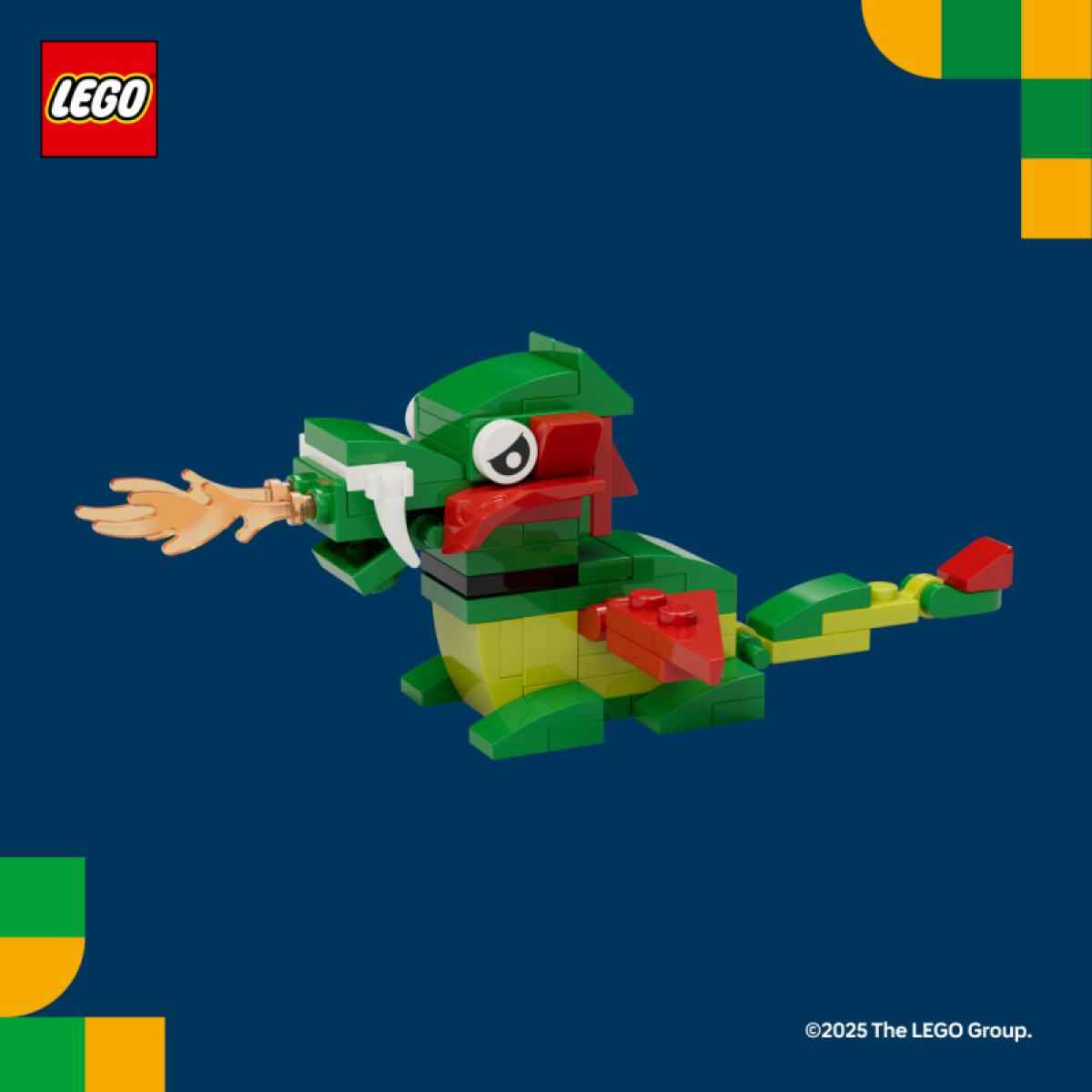 Zbuduj model LEGO® Smok i zabierz go do domu!