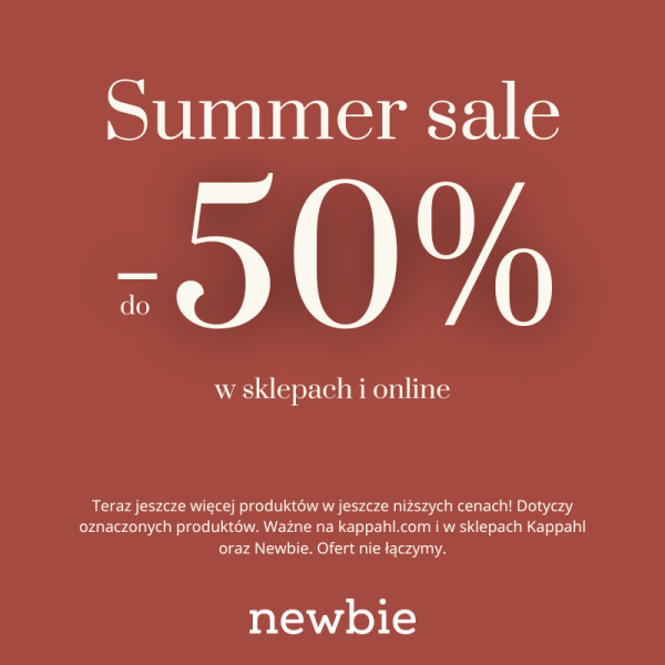Newbie SUMMER SALE do -50%