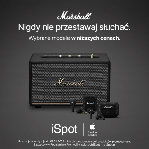 Promocja Marshall w iSpot.