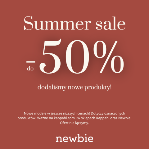 Nowe produkty na letniej wyprzedaży w Newbie!