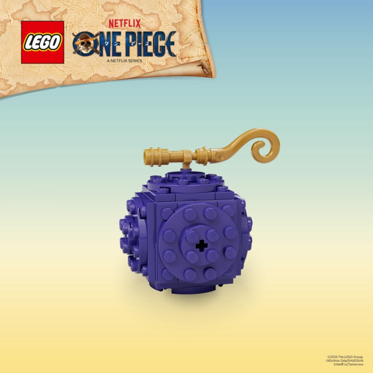 Zbuduj model LEGO® ONE PIECE Gum-gumowoc i zabierz go do domu!