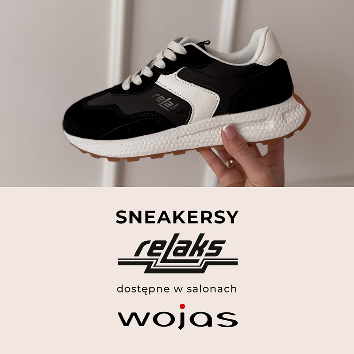 Stylowe Sneakersy RELAKS już w sprzedaży w salonach WOJAS