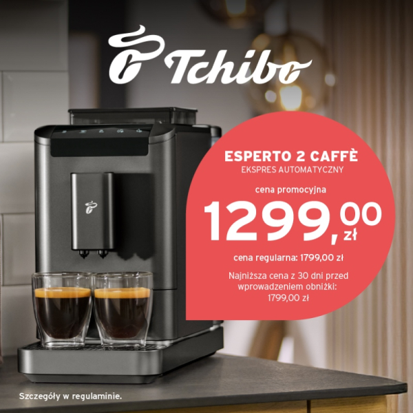 Ekspresy w super cenach w Tchibo!